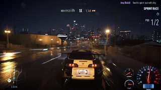 Need for Speed 2015 fast supra run