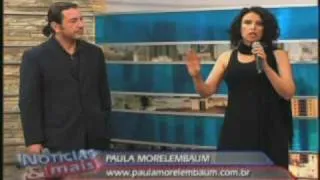 Paula Morelenbaum e Andrea Sisti - Programa Noticias & Mais CNT  02/11/09