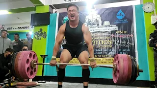 Lifting 265 kg? Nagaland strongest man Tsuknungakum Jamir runs the show