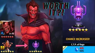 LVL 70 MEPHISTO! OBELISK vs RAGE! GALACTUS / EBONY 99 / MEPHISTO / KNULL & CTP GAMBLING - MFF