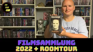 Meine Filmsammlung 2022 / Roomtour / Mein Kino / Blu-rays + DVDs + Steelbooks + Mediabooks + Figuren