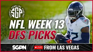 NFL DFS Picks Week 13 (Ep. 1821)