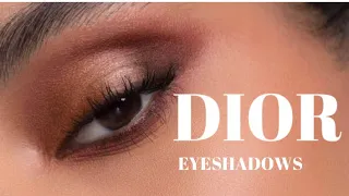 DIOR MAKEUP | New Diorshow Eyeshadows | EVERY WOMAN WANTS THEM !