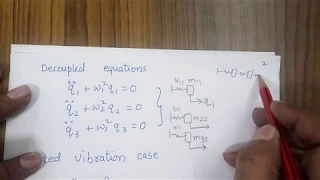 Modal analysis in multi degree vibration_Part 3a (last part)