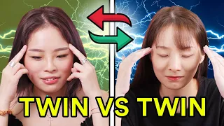 Identical Twins Try the Twin Telepathy Challenge