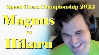 ♚ Magnus Carlsen vs Hikaru Nakamura | 2022 Speed Chess Championship