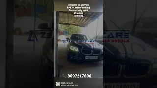 BMW 5series got Painting and ceramic coating at our store @zealcarcare2287 Navi mumbai kharghar