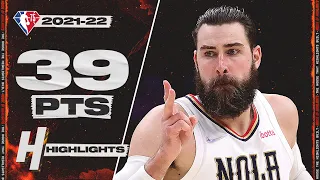 Jonas Valanciunas CAREER-HIGH! 39 PTS 15 REB, 7 THREES Full Highlights vs Clippers 🔥