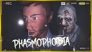 МЫ В ПСИХУШКЕ! ЛОВИМ ОПАСНОГО ПРИЗРАКА И ПУГАЕМСЯ! ● PHASMOPHOBIA