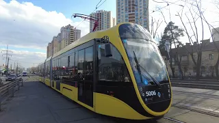 Новий Трамвай К1Т306. New Tram K1T306