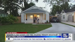 VIDEO: Hurricane-proof homes introduced to Pensacola residents