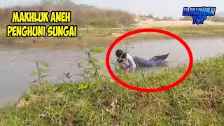 NEKAT ! 15 FENOMENA MISTERIUS DAN Makhluk Aneh Menyeramkan Yang Tak Sengaja Tertangkap Di Sungai