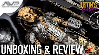 Hot Toys Scar Predator Alien Vs. Predator Unboxing & Review