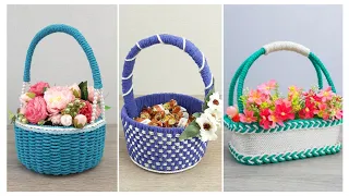 My friends didn’t believe that I made these Baskets from Cord with my own hands