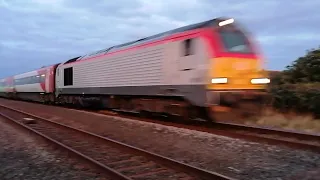 21/09/22 - DB Cargo Class 67 - 67025 & TFW DVT 82216 - Holyhead to Cardiff Central