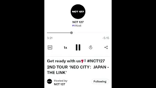 Get ready with NCT 127 (Twitter Space)