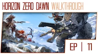 Horizon Zero Dawn 100% Gameplay Walkthrough - Part 11 (PS4 Pro - Favor Resolution)