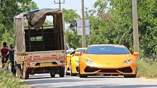 SUPERCARS IN INDIA (BANGALORE) OCTOBER 2016