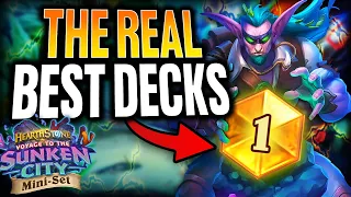The REAL Best Decks to Hit Legend After the Mini-Set  | Standard Hearthstone