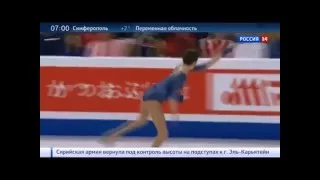 Evgenia Medvedeva won Worlds Boston 2016 with WR (Россия 24)