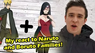 My react to Naruto and Boruto Families!