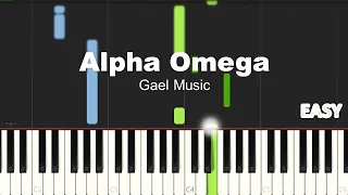 Gael Music - Alpha Omega | EASY PIANO TUTORIAL BY Extreme Midi