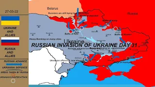 Russian Invasion of Ukraine:Day 31 [ 27 March 2022]