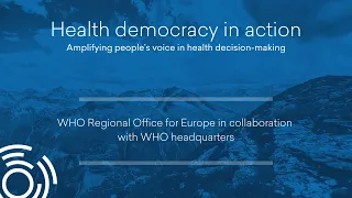 EHFG 2020 - S14: Health democracy in action