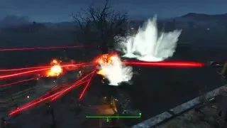 Fallout 4 Defend the castle really well.