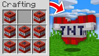 Minecraft, But You Can Craft ARMOR From Any Block..