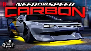 NFS Carbon | DMC Delorean Extended Customization & Gameplay