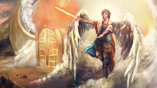 Archangel Michael Clearing All Dark Energy While You Sleep With Alpha Waves, Archangel Healing Music