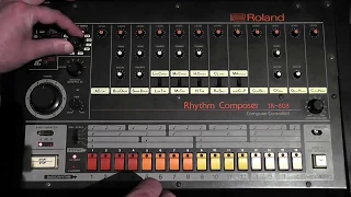 How to use a Roland TR808 Drum Machine Tutorial