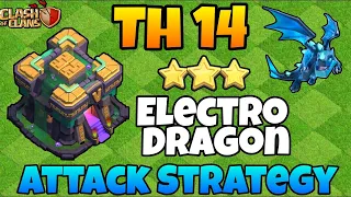 Best ELECTRO DRAGON Attack Strategy for TH14 (Town hall 14) | ED Attack Strategy Th14 Coc