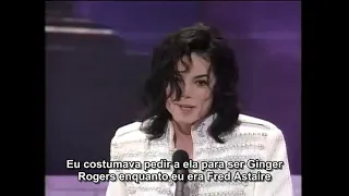 Michael Jackson Recebe o Grammy Awards de Lenda. WATW e Heal The World no Superbowl Legendado