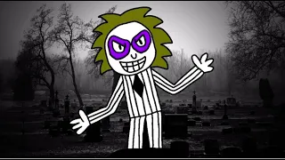 Animated Beetlejuice - morbid enterprise 2015