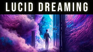 Enter The Dream World | Lucid Dream Binaural Beats Black Screen REM Sleep Music For Lucid Dreaming