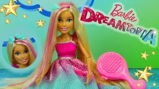 Barbie Dreamtopia • Księżniczka długowłosa do stylizacji • Mattel • Kreatywne zabawki