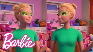 @Barbie | Forest Fairy Halloween Makeup Tutorial | Barbie Vlogs