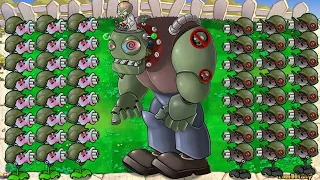 Doom Gatling Pea Vs Hypno Gatling Pea Vs Dr Zomboss Plants Vs Zombies Battlez