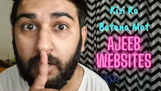 Ajeeb Websites 😳 - Weird Websites On The Internet You Should Visit - Hindi - AsliSachin