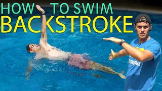 How To Swim Backstroke For Beginners - Easy 3 Steps Technique