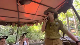 POV Jungle Cruise Attraction in Magic Kingdom with Skipper Chase 5/8/2023