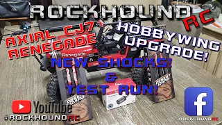 Rockhound RC Adventures: New mods for the AXIAL SCX10 Jeep Renegade! #rcrockcrawler #rc #axial