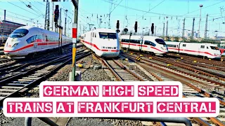 Frankfurt Central Station train spotting | Frankfurt am Main Hauptbahnhof | ICE Züge in Frankfurt