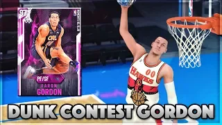 *NEW* PINK DIAMOND DUNK CONTEST AARON GORDON!! | THIS CARD IS INCREDIBLE IN NBA 2K20 MyTEAM!!