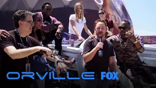 The Orville At Comic-Con 2018: Pedi-Pods Fleet Rides | THE ORVILLE