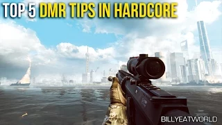 Battlefield 4 (PS4) - Top 5 Tips For Using A DMR in Hardcore (BF4 Gameplay)