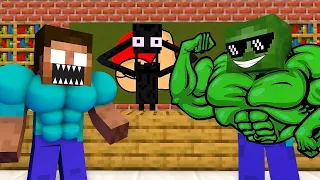 Monster School : WHO IS THE STRONGEST MONSTERS 2 - Minecraft Animation