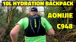 Anojie C948 10L trail running rucksack review